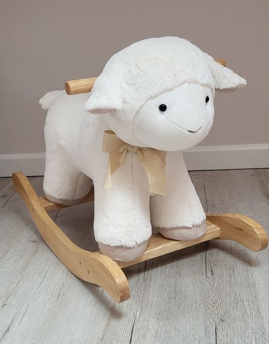 Prezent dla dziecka na zajączka Bujak Owca na biegunach