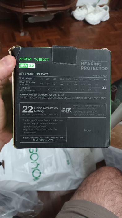 Auscultadores protetores f10