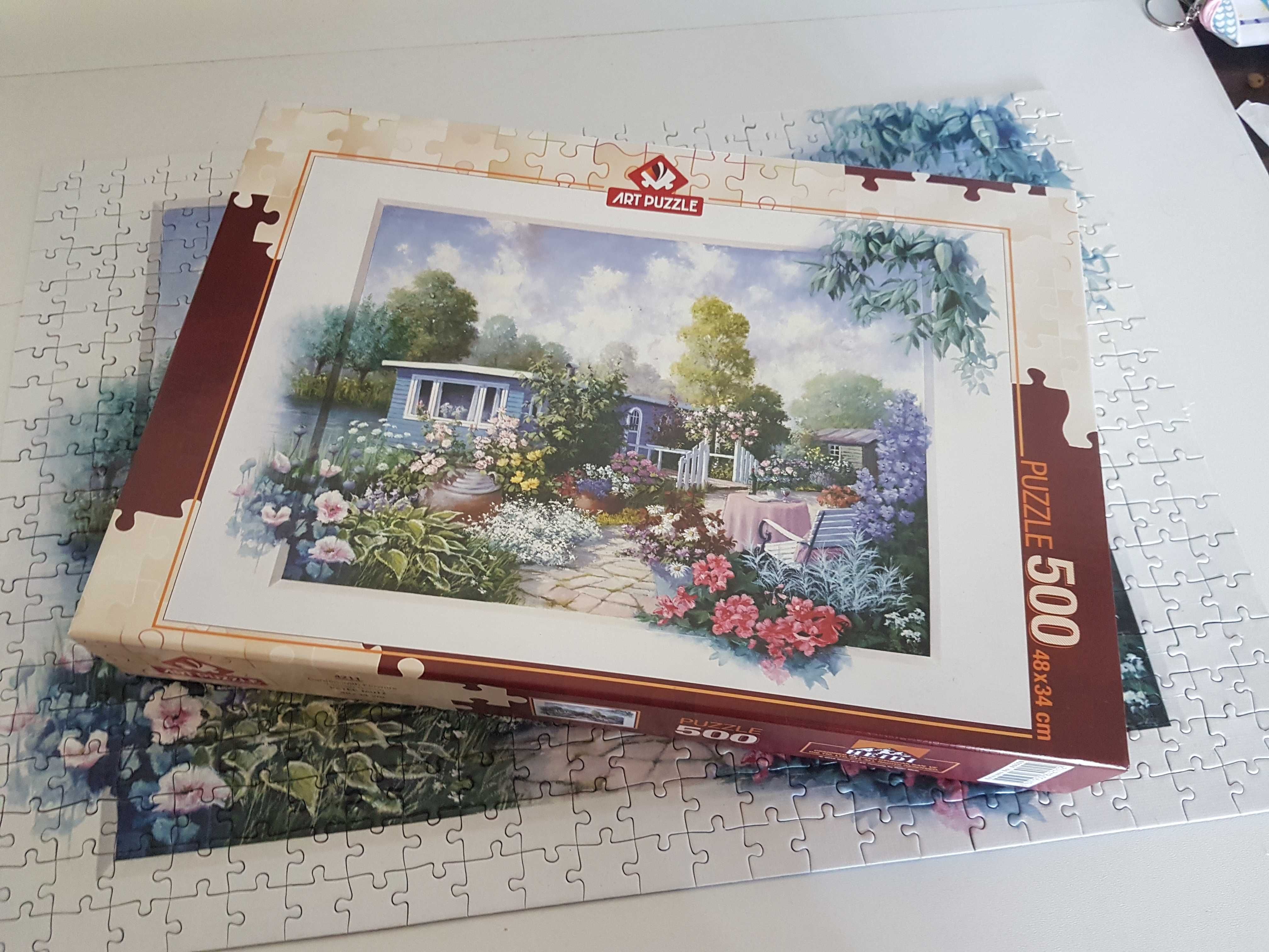 Art Puzzle 500 - Floral Garden