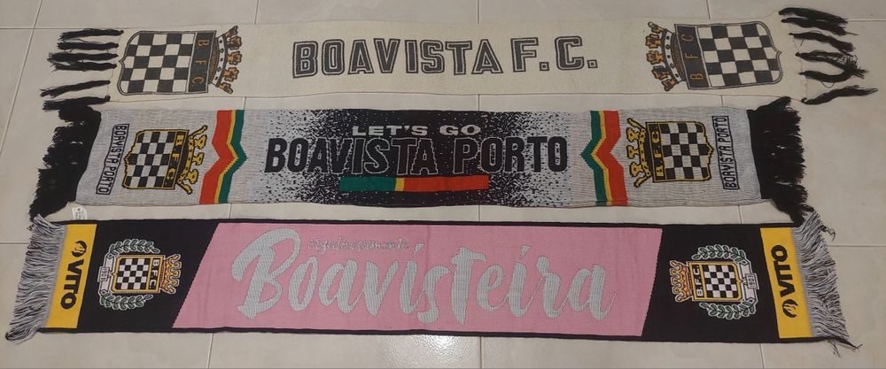 3 Cachecois do Boavista antigos
