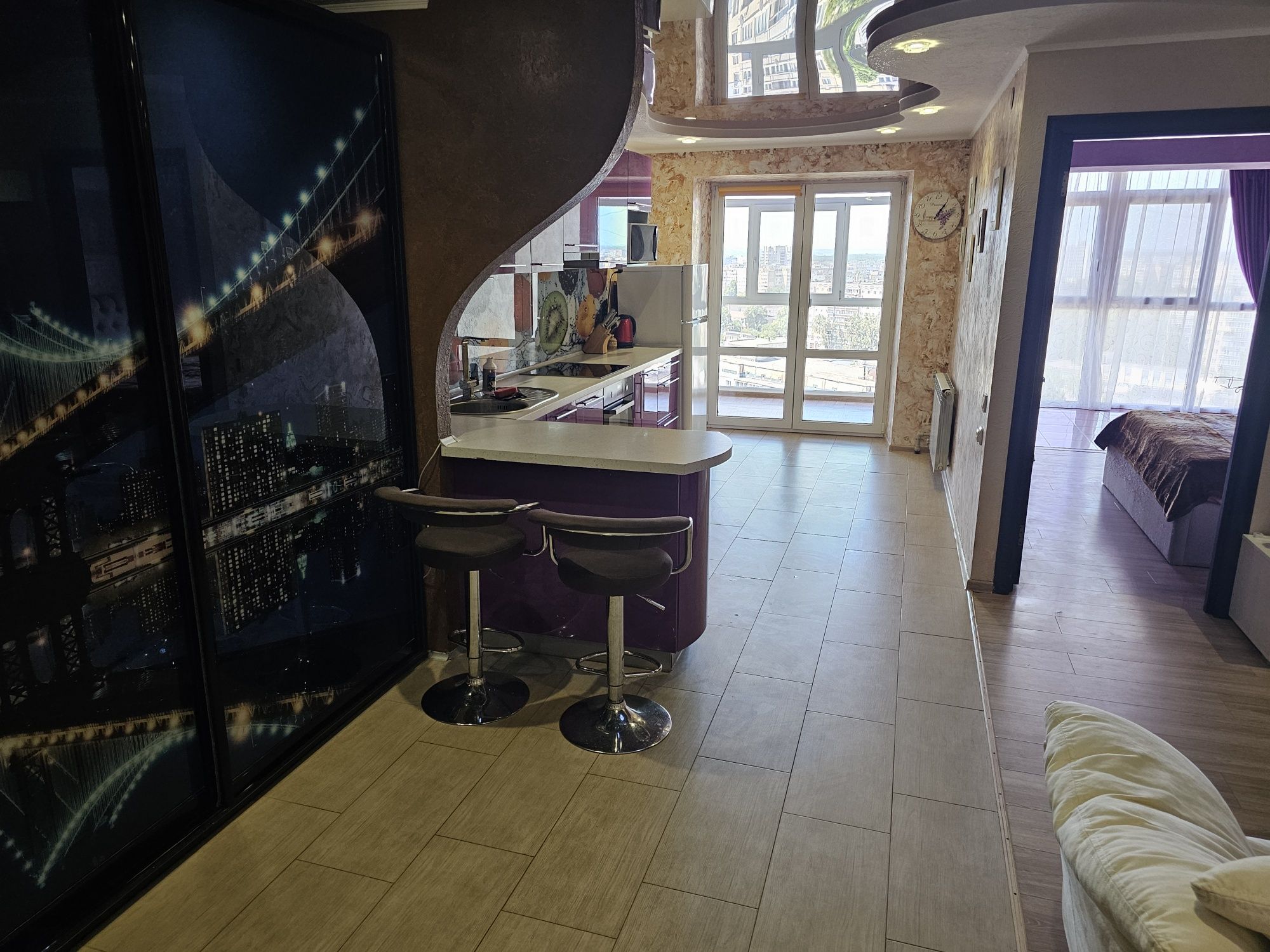 Апартаменты PENTHOUSE левый берег посуточно