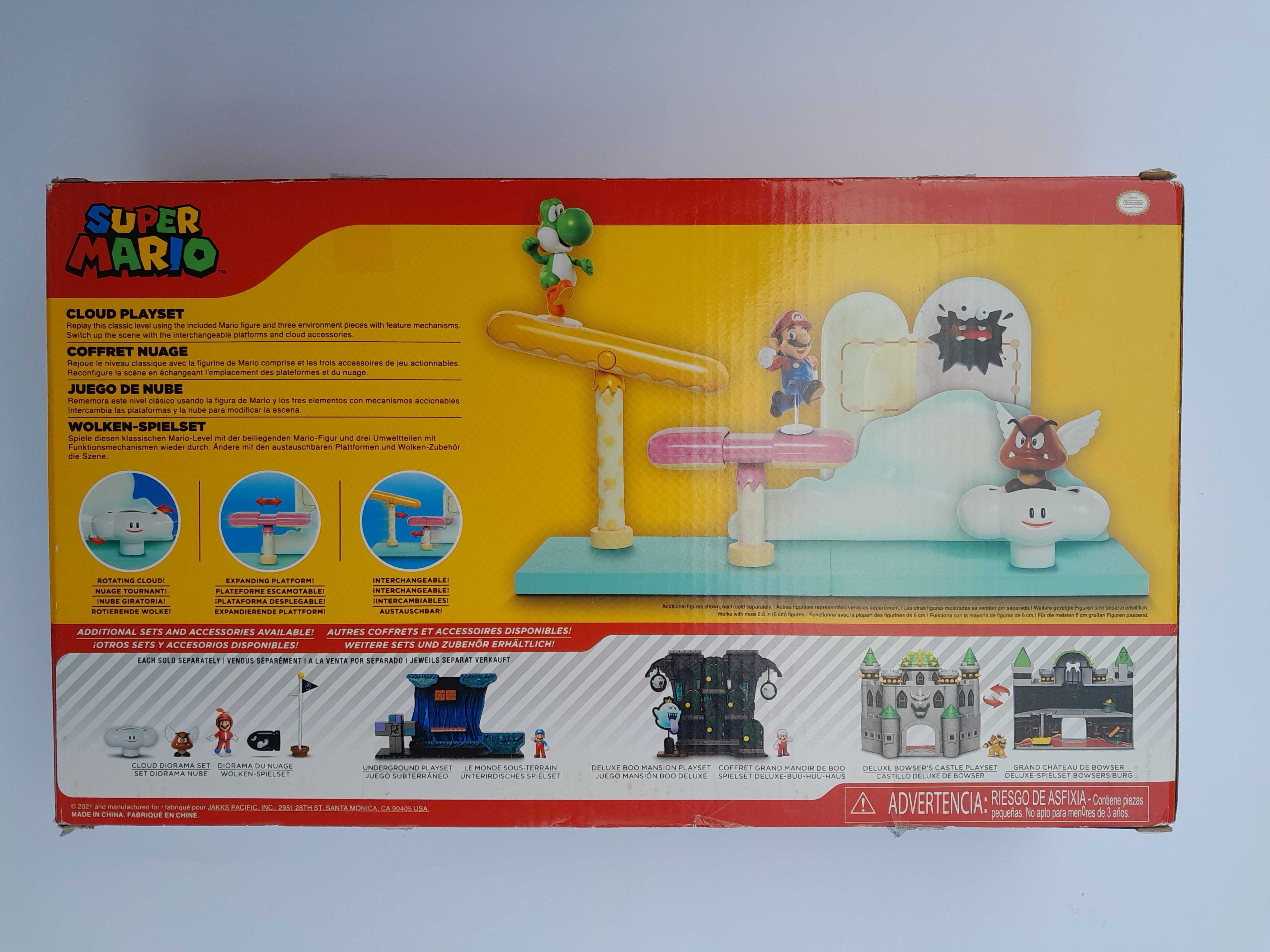 Super Mario Diorama Playset cloud