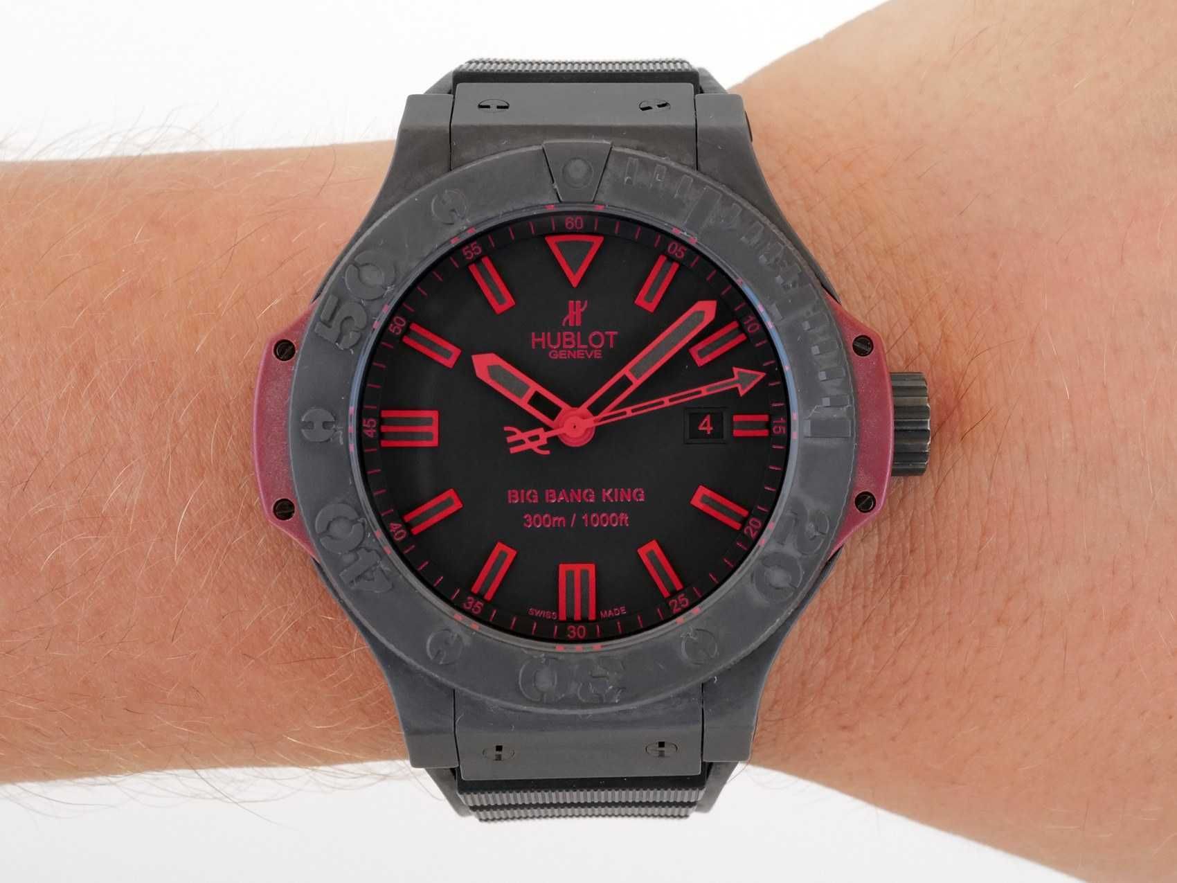 Hublot Big Bang King All Black Red Limited Edition 48 mm