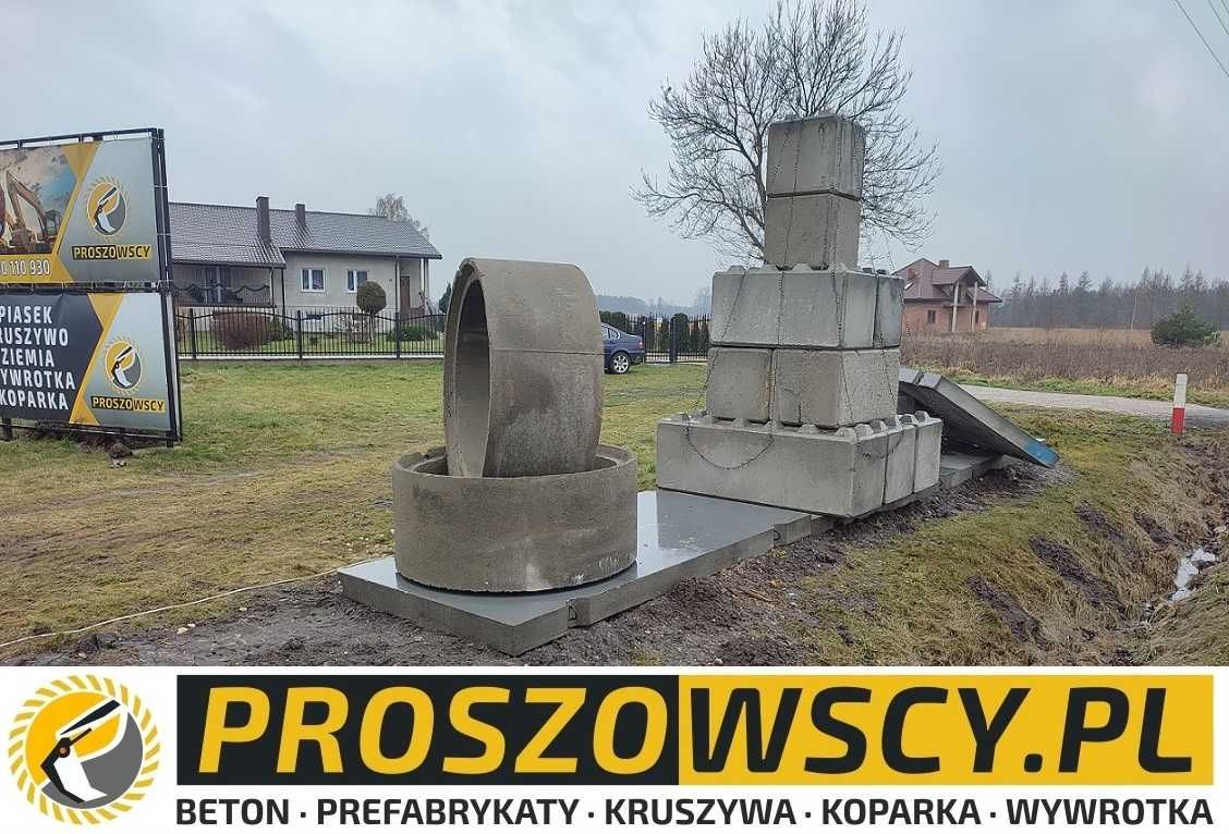 beton towarowy z pompą na fundamenty posadzki stropy słupy