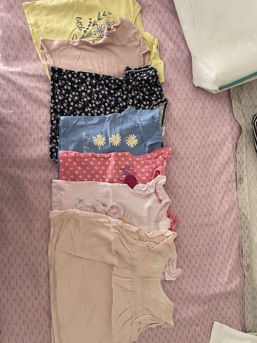 Lote bebe menina de verao 3-6 meses