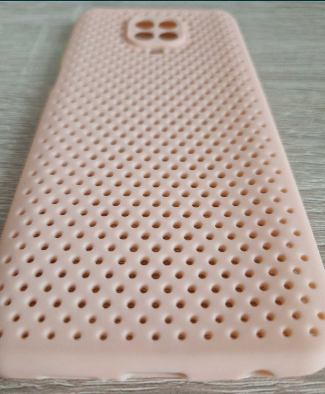 Breath Case do Xiaomi Redmi Note 9S/Note 9 Pro Złoty Róż