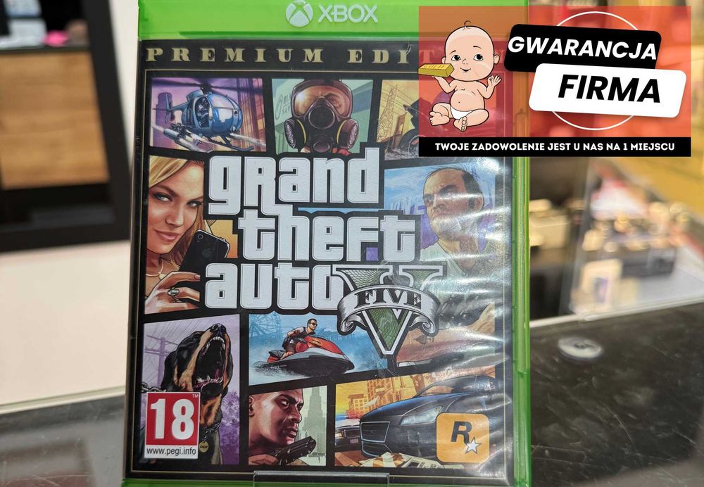 XBOX ONE GTA 5 Premium Edition | Sprawna | Używana |