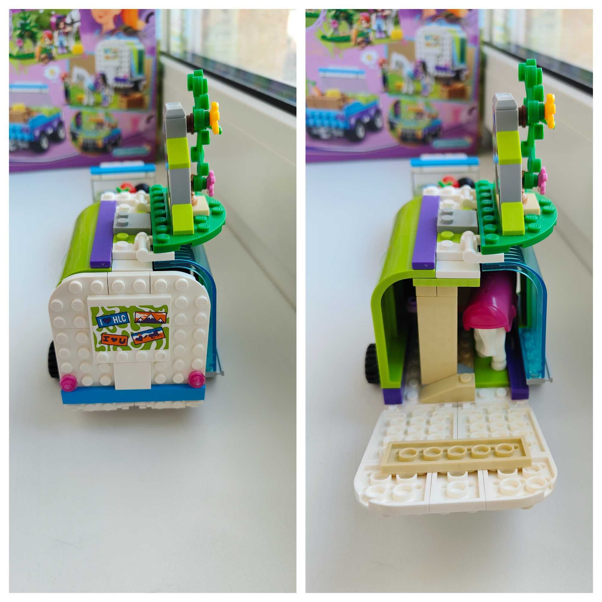 Конструктор Lego friends 41371 Трейлер для конячки дівчинки лего френд