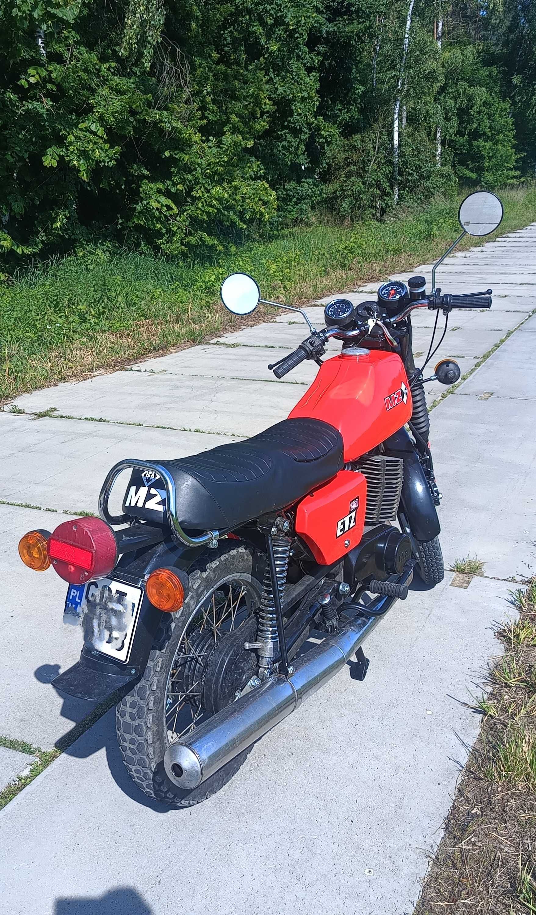 MZ Etz 250 zarejestrowana