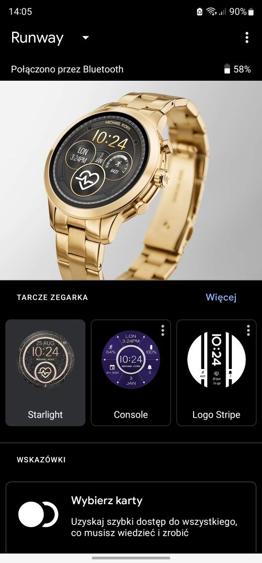 Zegarek Smartwatch Michael Kors MKT5045