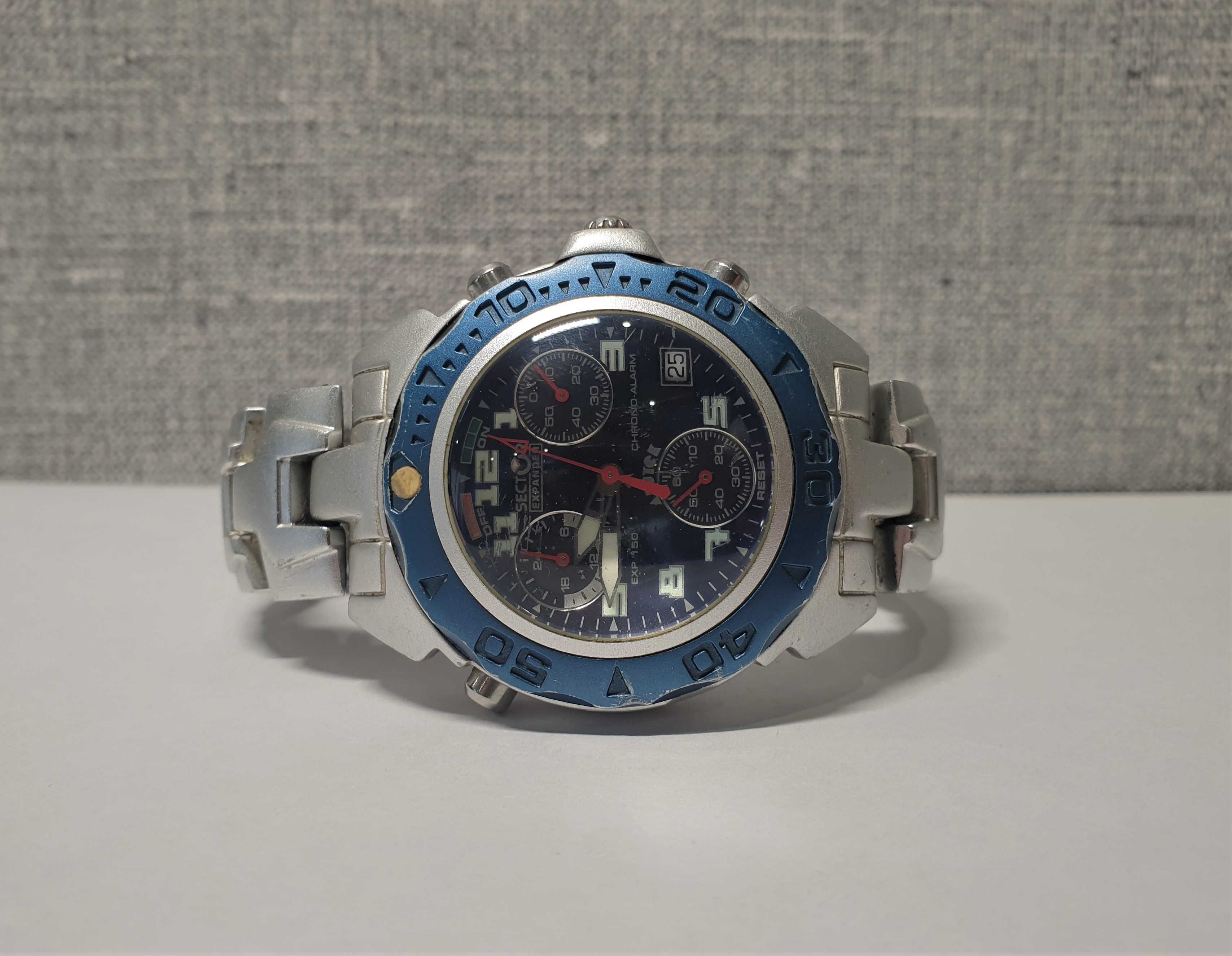 Чоловічий годинник Sector Expander EXP 150 Chronograph Alarm 100m