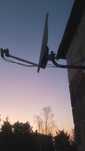 Antena satelitarna Duży talerz z konwerterem