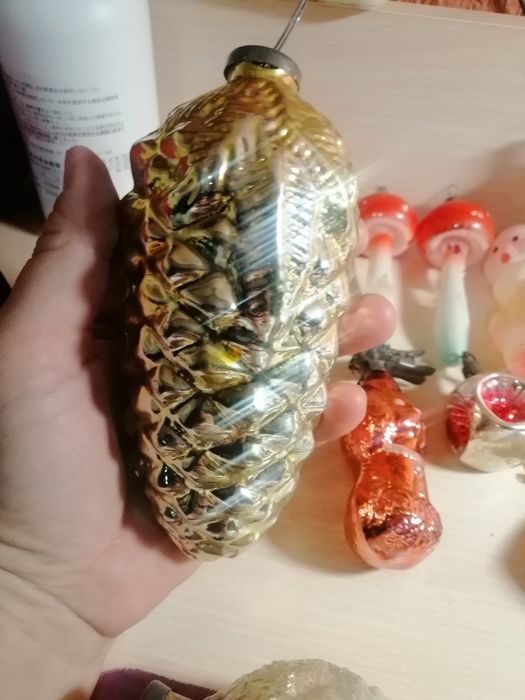 Елочная игрушка Красная шапочка Ссср