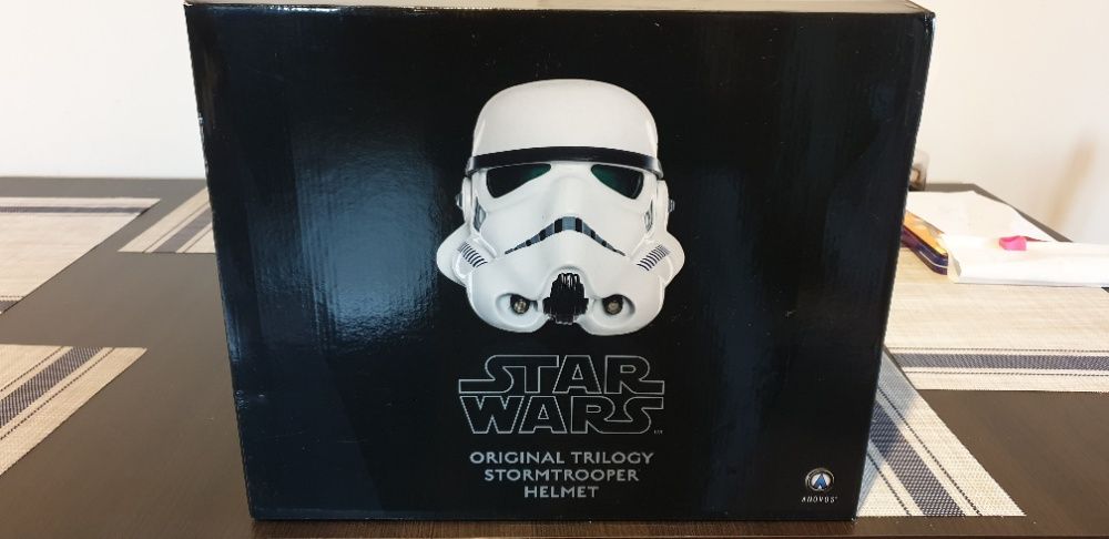 Star Wars Stormtrooper Helmet Hełm Szturmowca Gwiezdne Wojny Anovos