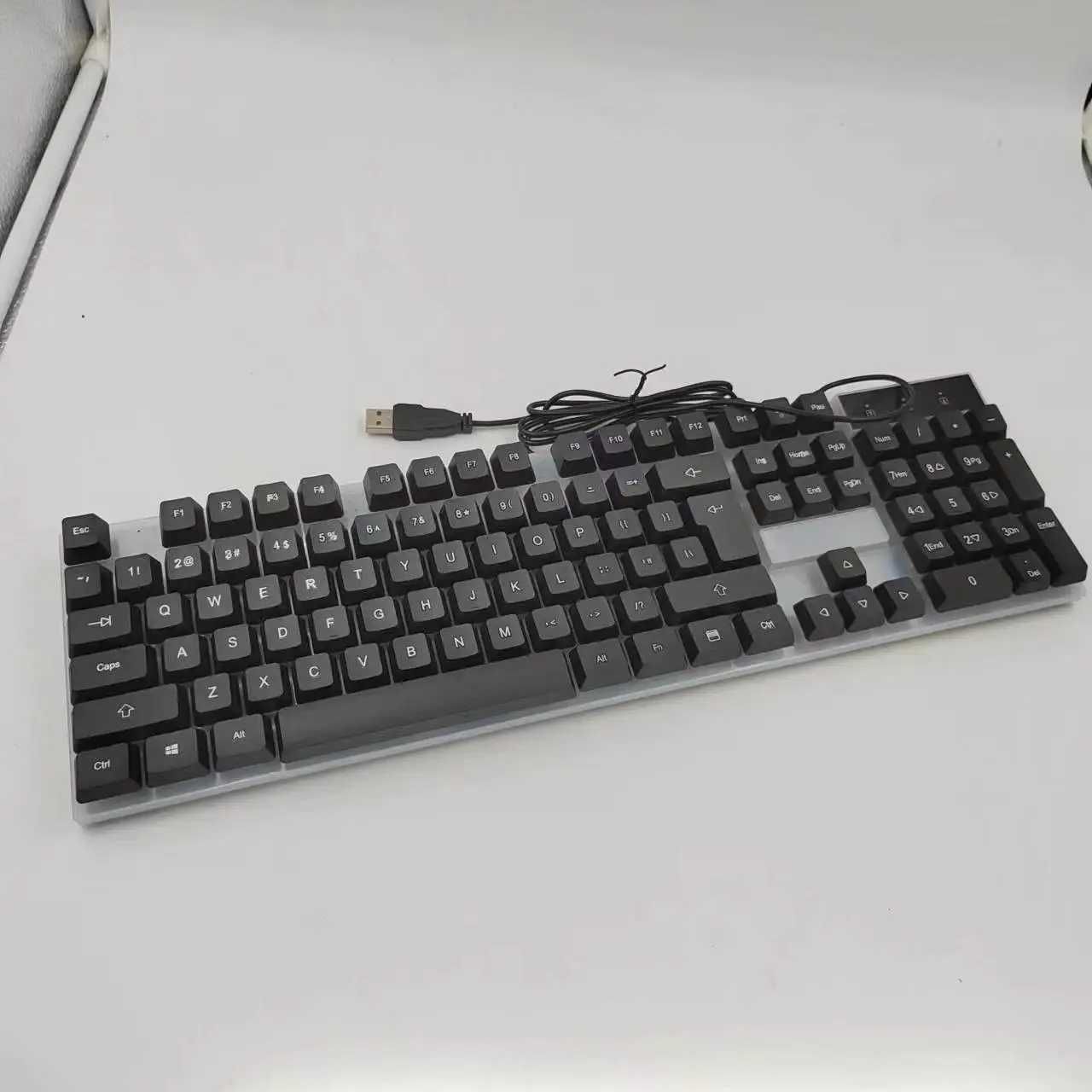 Комплект клавіатура та миша дротовий з підсвіткою RGB ARTLINE 5003