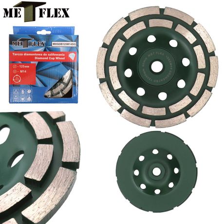 METFLEX Tarcza Diamentowa Do Szlifowania Segment 125mm M14