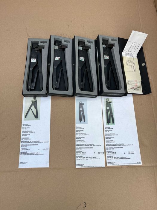 Zaciskarka Styk JST YRS-231, YRS-260, YRS-470, YRS-491 Zaciski SZH