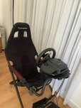 Cadeira Playseat+Volante e pedais Logitech G29 + Caixa de mudanças log