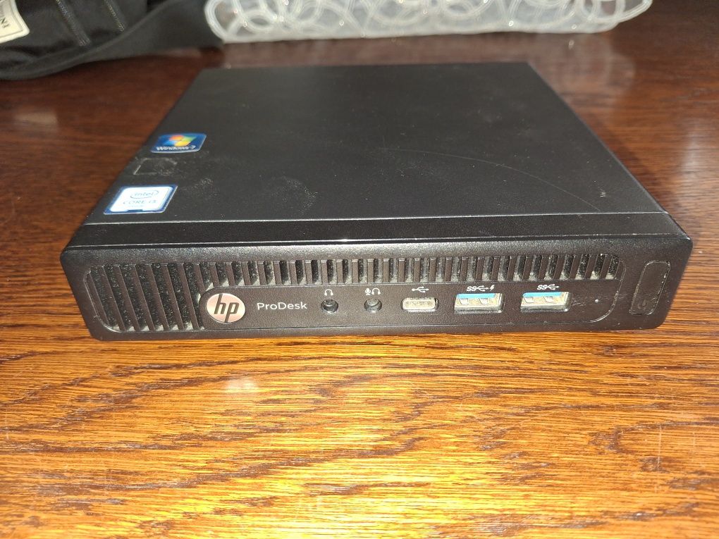 HP ProDesk 600 G2 mini, SSD, i3-6100T, DDR4