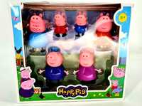 Figurki z bajki Świnka Peppa zestaw figurek nowe zabawki