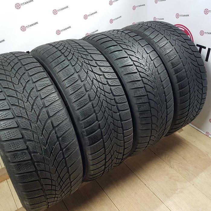 +4шт шини зимові 225/55/17 Dunlop Winter 4D колеса R17 зима