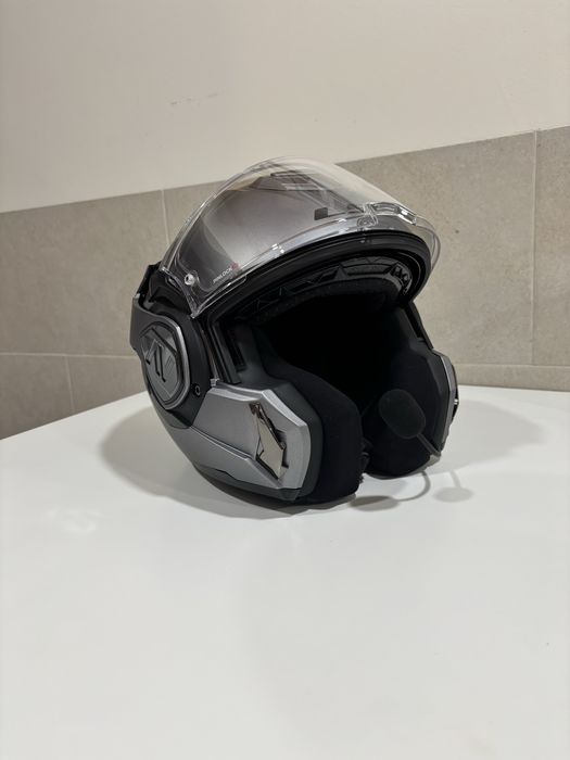 Vendo conjunto 2 Capacetes/Intercomunicadores - LS2 Advant / Pioneer