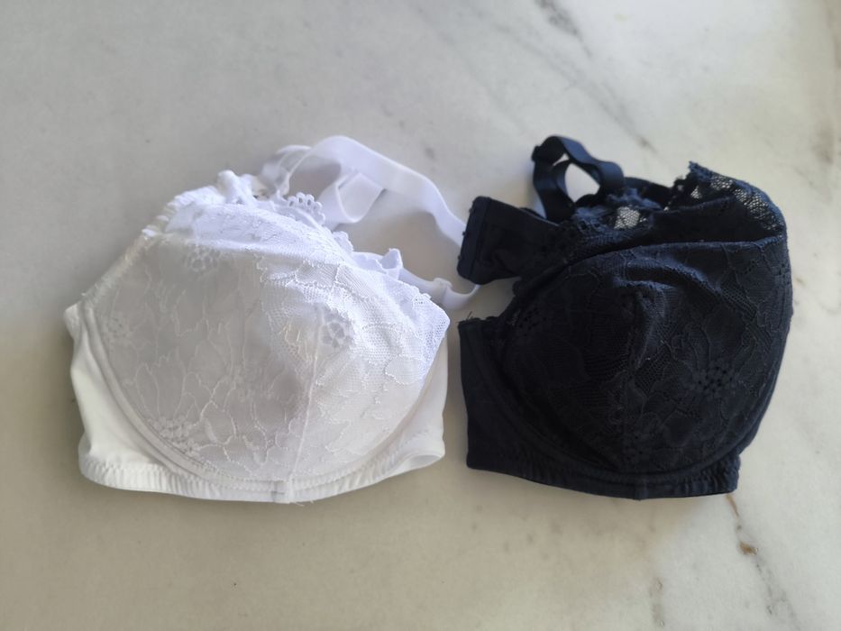 Lote de 2 soutiens em renda, especial gravidez e amamentação