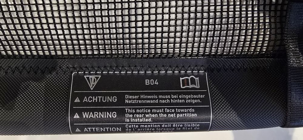 Siatka oddzielajaca bagaż BMW X5 G05