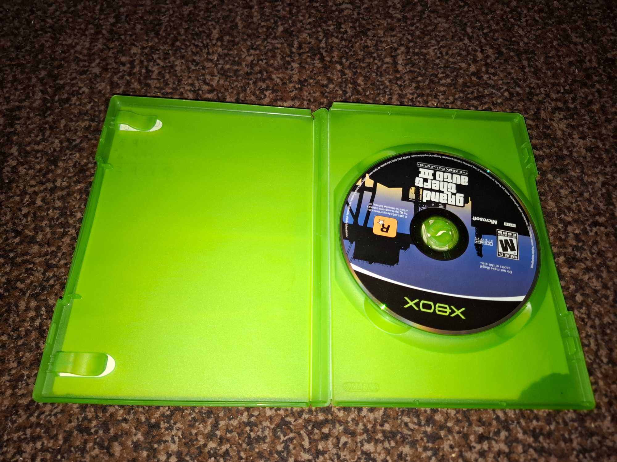 GTA 3 Grand Theft Auto III [NTSC-U] Xbox
