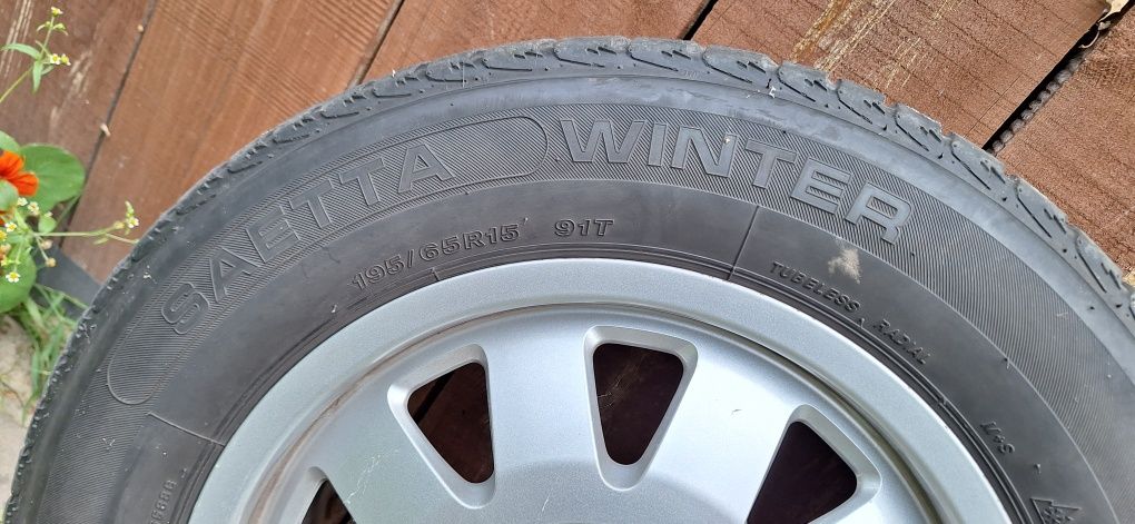 Alufelgi 15 " z oponami zimowymi, Audi A3, A4, A6, Passat, Polo, Golf