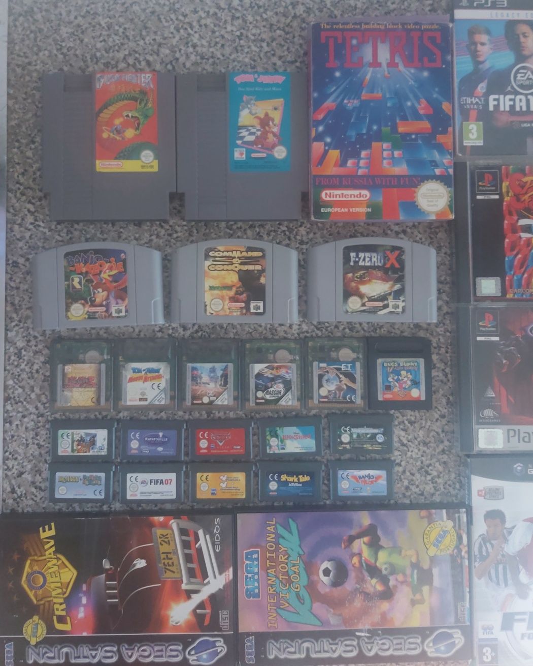 Sega Nintendo PlayStation Vários Jogos.
