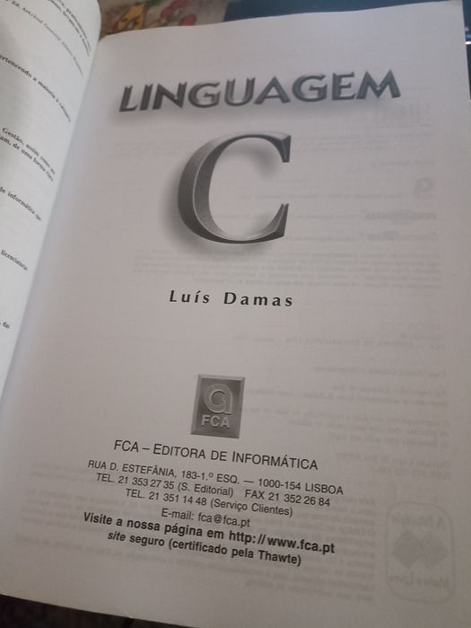 Linguagem C de Luís Damas