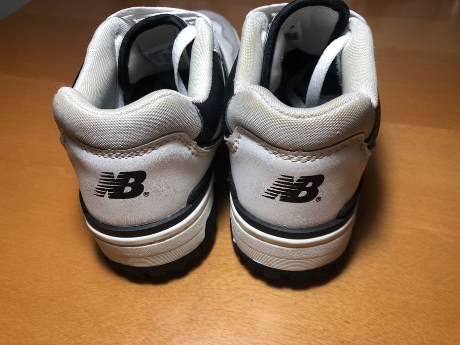 New Balance 550 Sea Salt Black