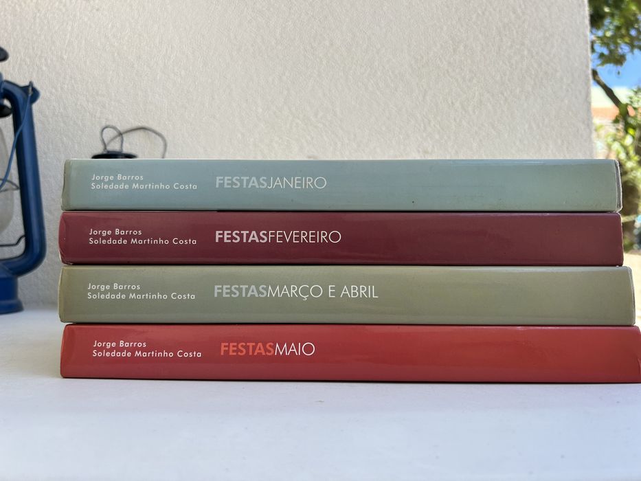 Festas e Tradições Portuguesas - 4 volumes
