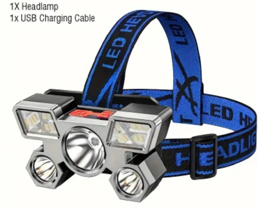 Lanterna com 5 Leds