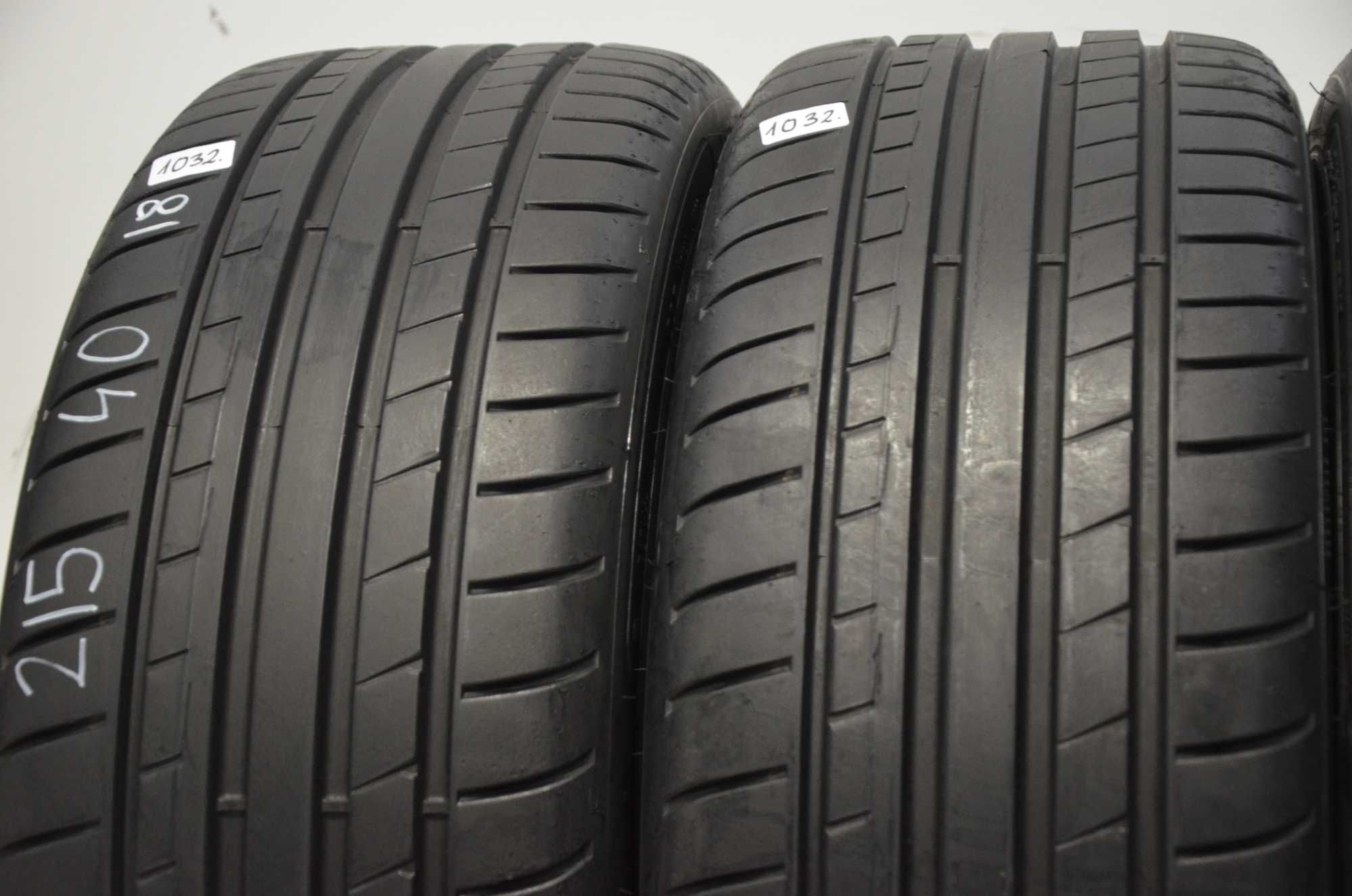Rok 2023, 215/40 R18 Goodyear Eagle F1 Asymmetric 3 Komplet nr1032