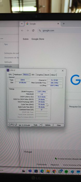LG Gram 16 – i7-1260P/16GB RAM/256GB NVMe/1,19 kg – Excelente estado