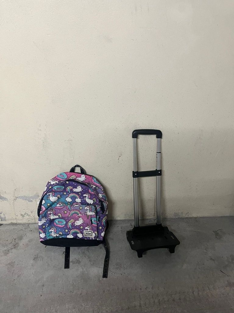Mochila com trole