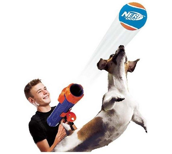 Karabin Wyrzutnia NERF Dog Dla Psów Niebieski