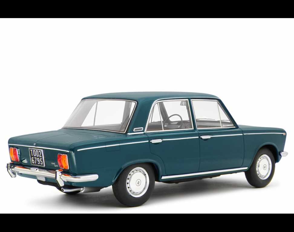 Model 1:18 Laudoracing-Model  Fiat 125 / 1967 Blue (LM162A)