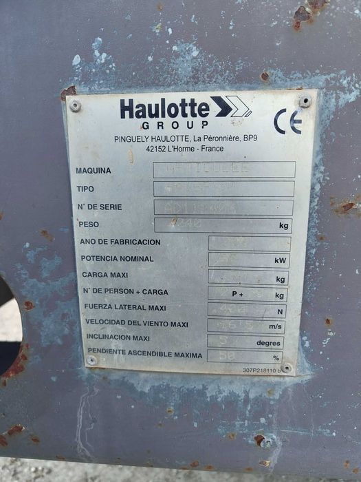 Plataforma Elevatória Articulada Diesel 16 mts