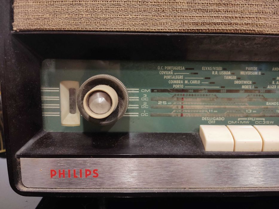 Rádio Válvulas Philips - Vintage - Raro