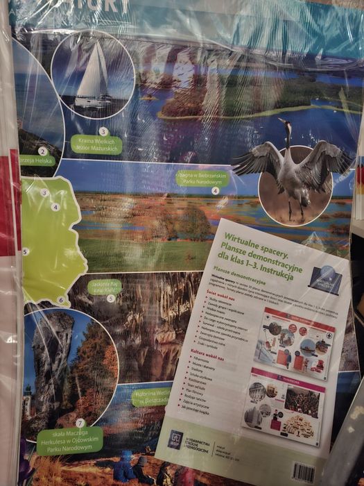 Plansze demonstracyjne kl 1-3  świat wokół nas oraz kultura