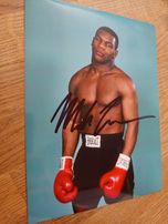 Mike Tyson - zdjęcie z autografem
