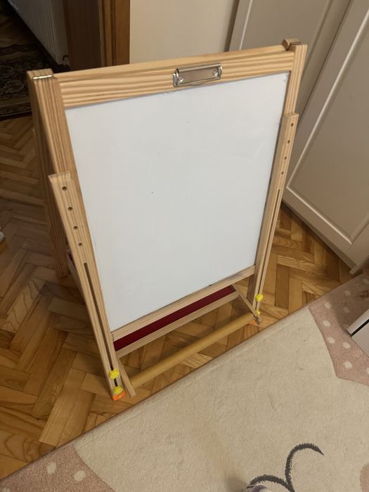 Tablica do malowania dwustronna z akcesoriami magnetyczna