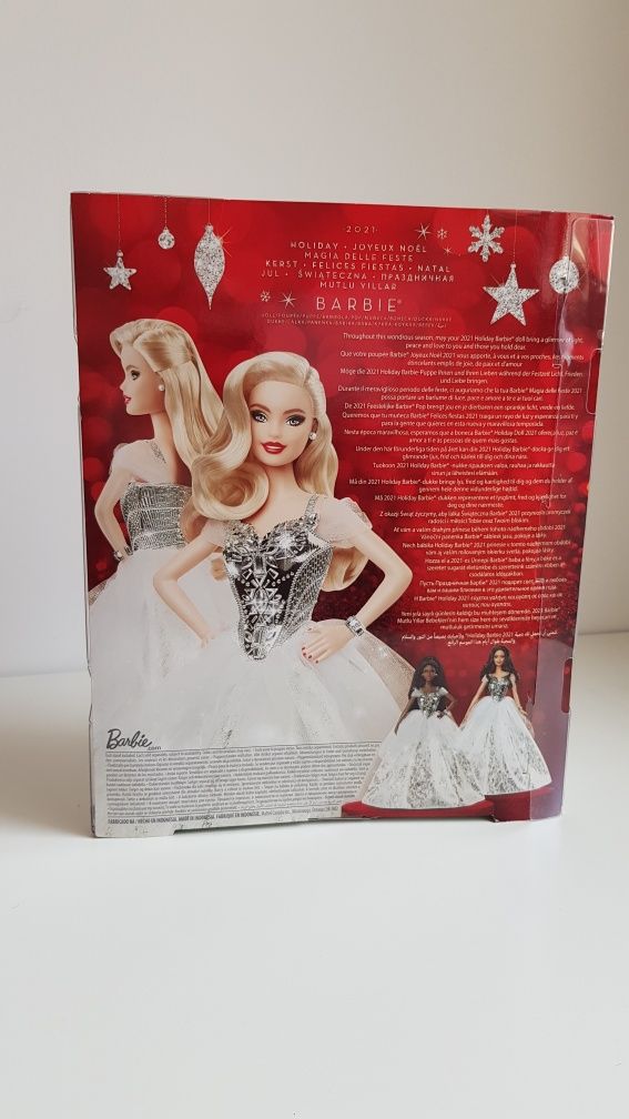 Lalka Barbie Signature Holiday 2021 świąteczna kolekcjonerska