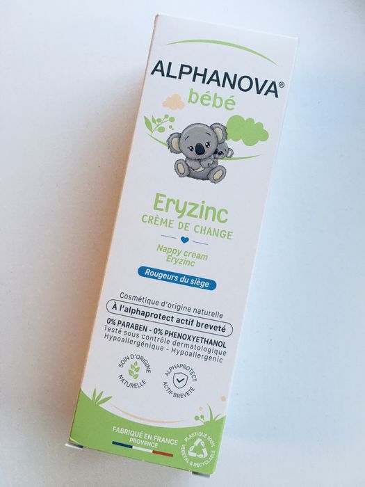 Alphanova Eryzinc krem leczniczy przeciw odparzeniom nowy 75g