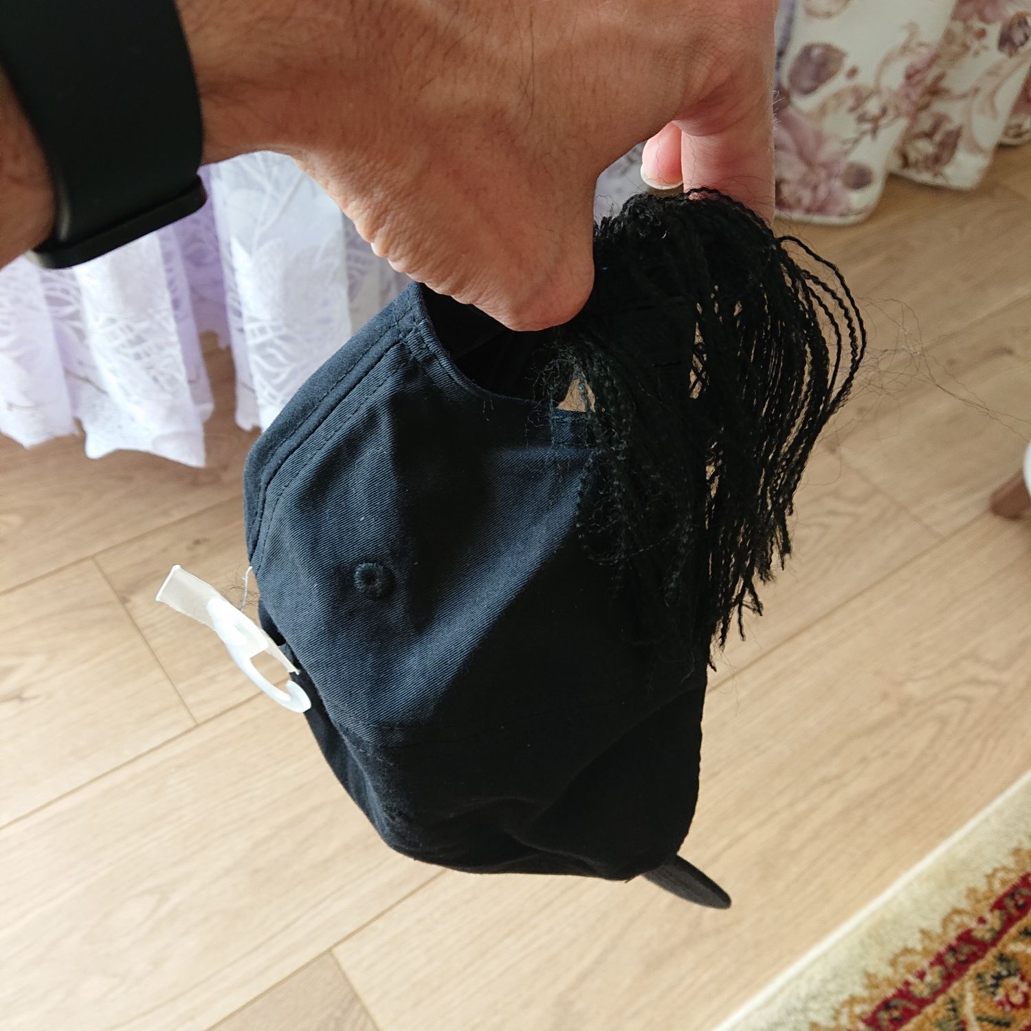 Czapka cropp nowa włosy