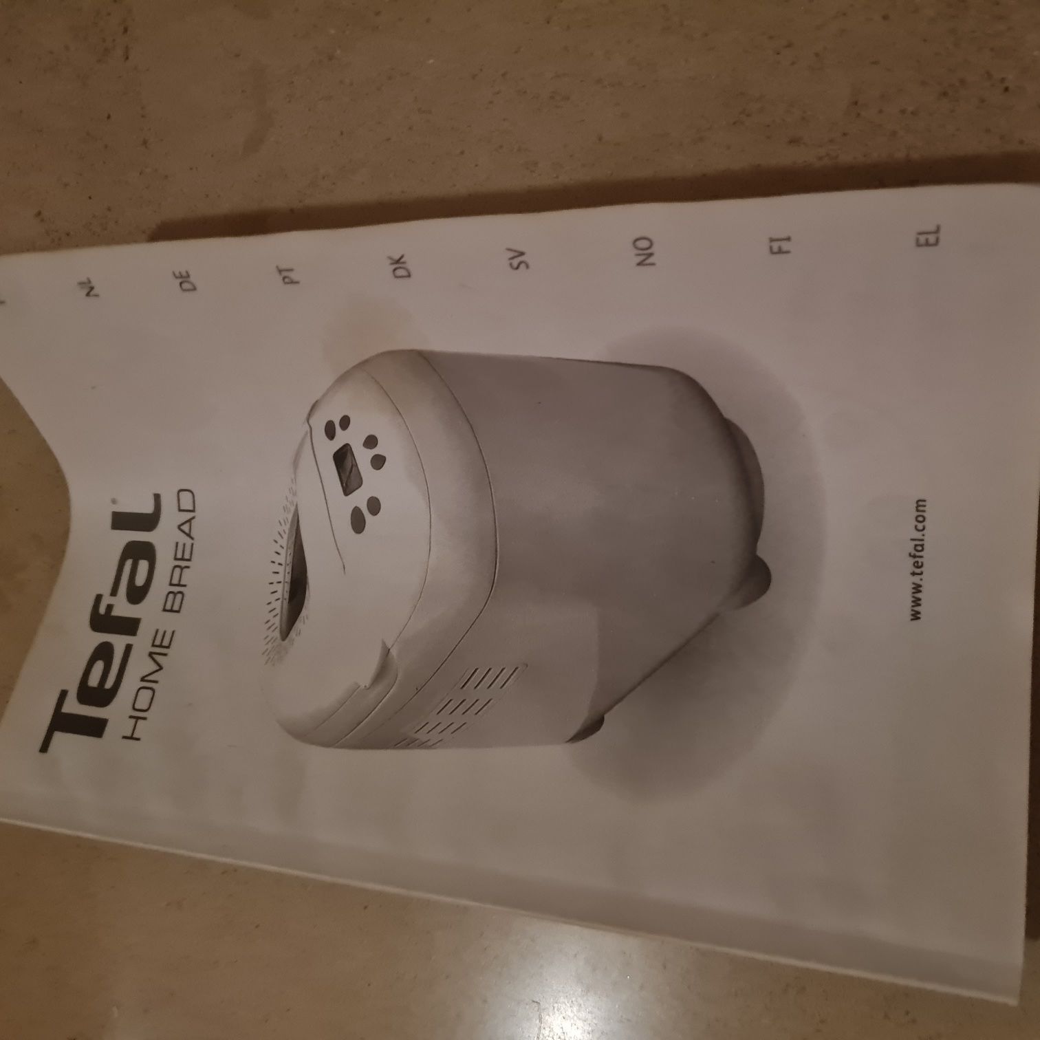 Maquina de fazer pão Tefal