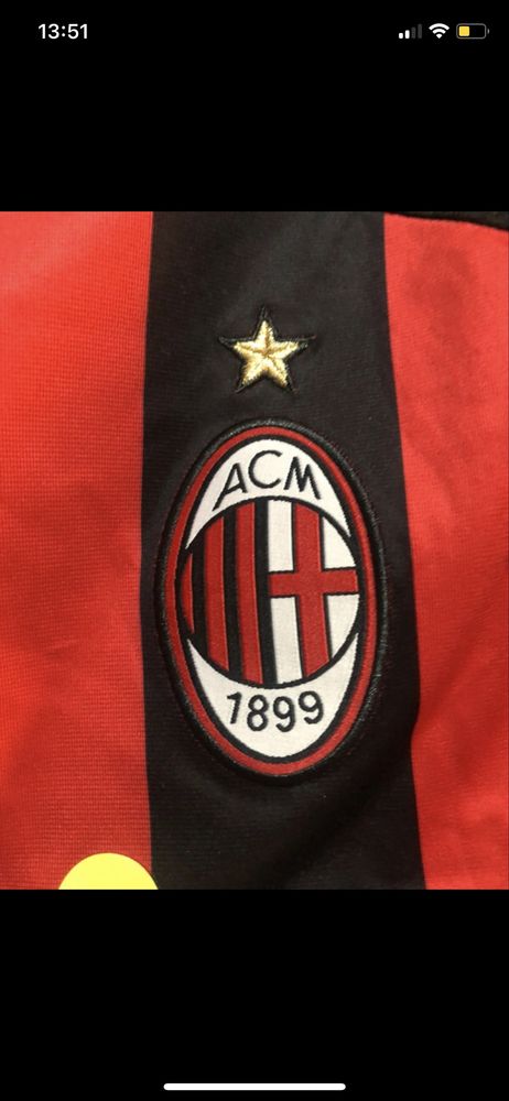 Camisola do Milan